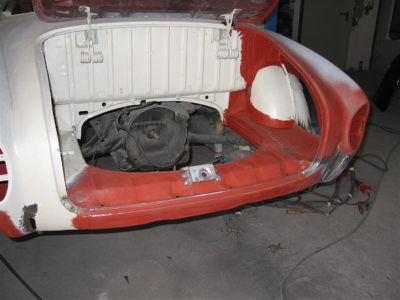 Restaurationsbericht VW Karmann Ghia Cabriolet